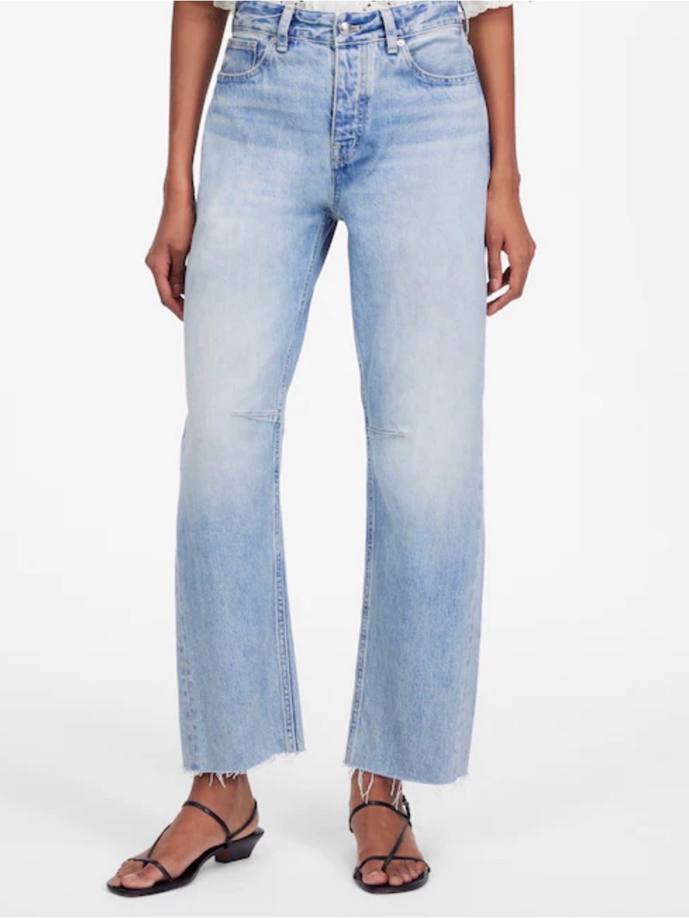 Madewell Light Wash Boyfriend Jeans